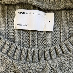 ASOS Design Grey Sweater